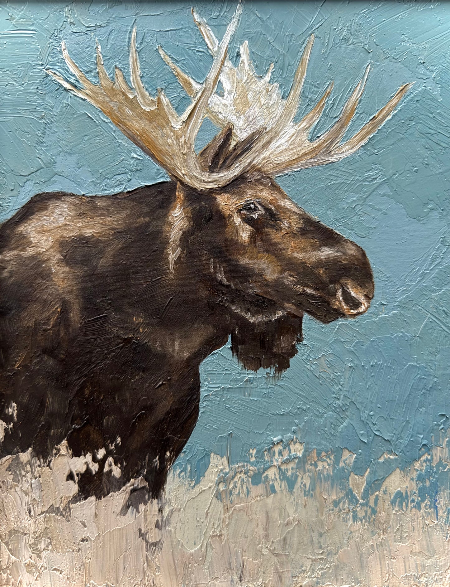 Strength in Solitude- Original Oil Painting