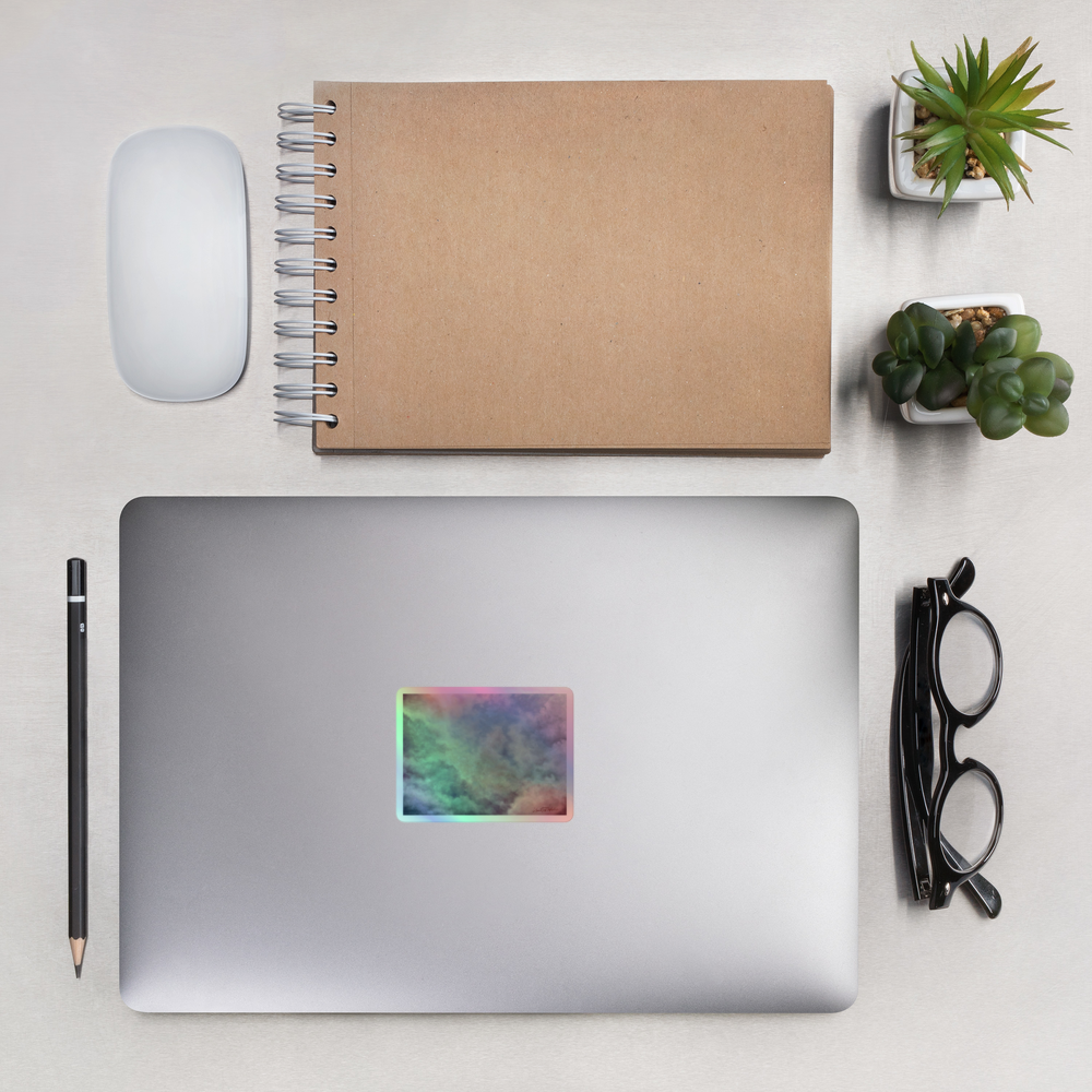 Opal Lights- Holographic sticker