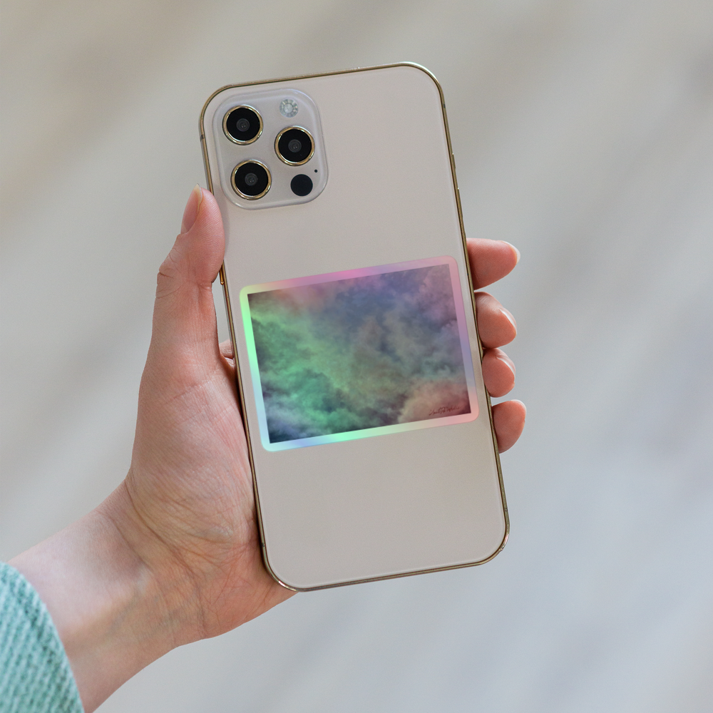 Opal Lights- Holographic sticker