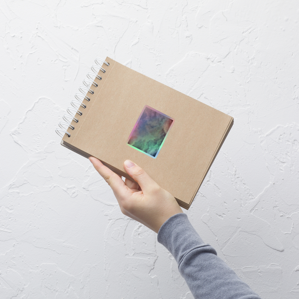Opal Lights- Holographic sticker