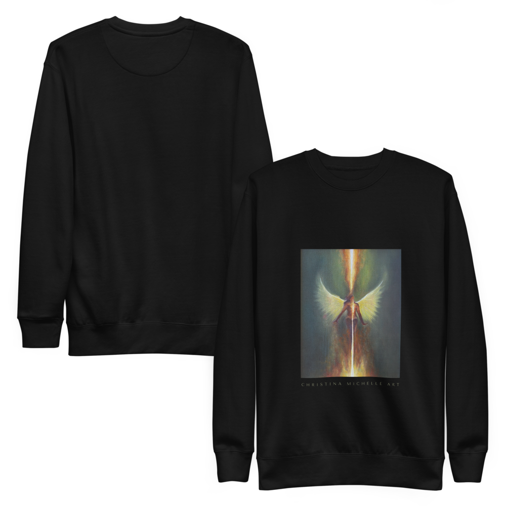 Rise Up- Unisex Cotton Crewneck Sweatshirt