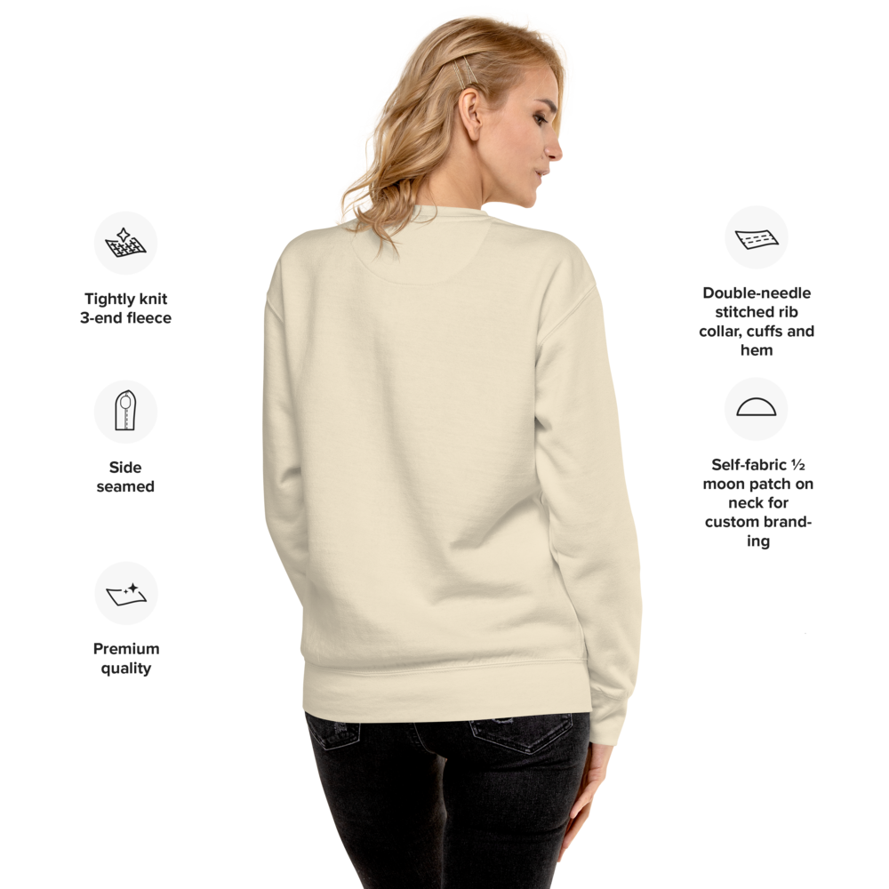 Rise Up- Unisex Cotton Crewneck Sweatshirt