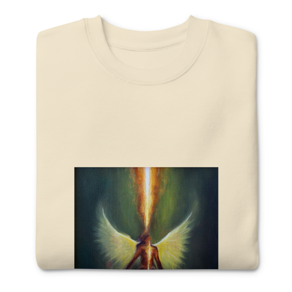 Rise Up- Unisex Cotton Crewneck Sweatshirt