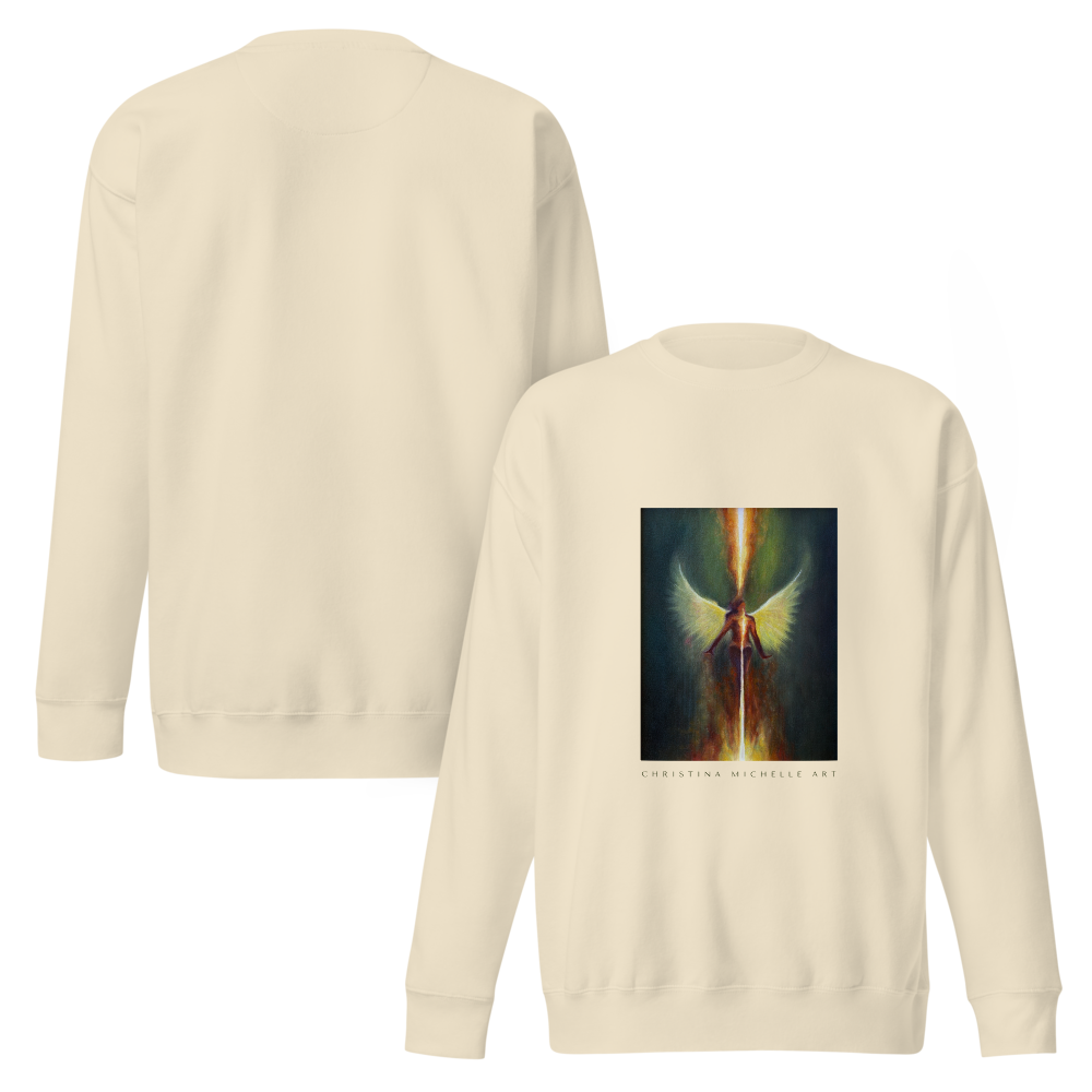 Rise Up- Unisex Cotton Crewneck Sweatshirt