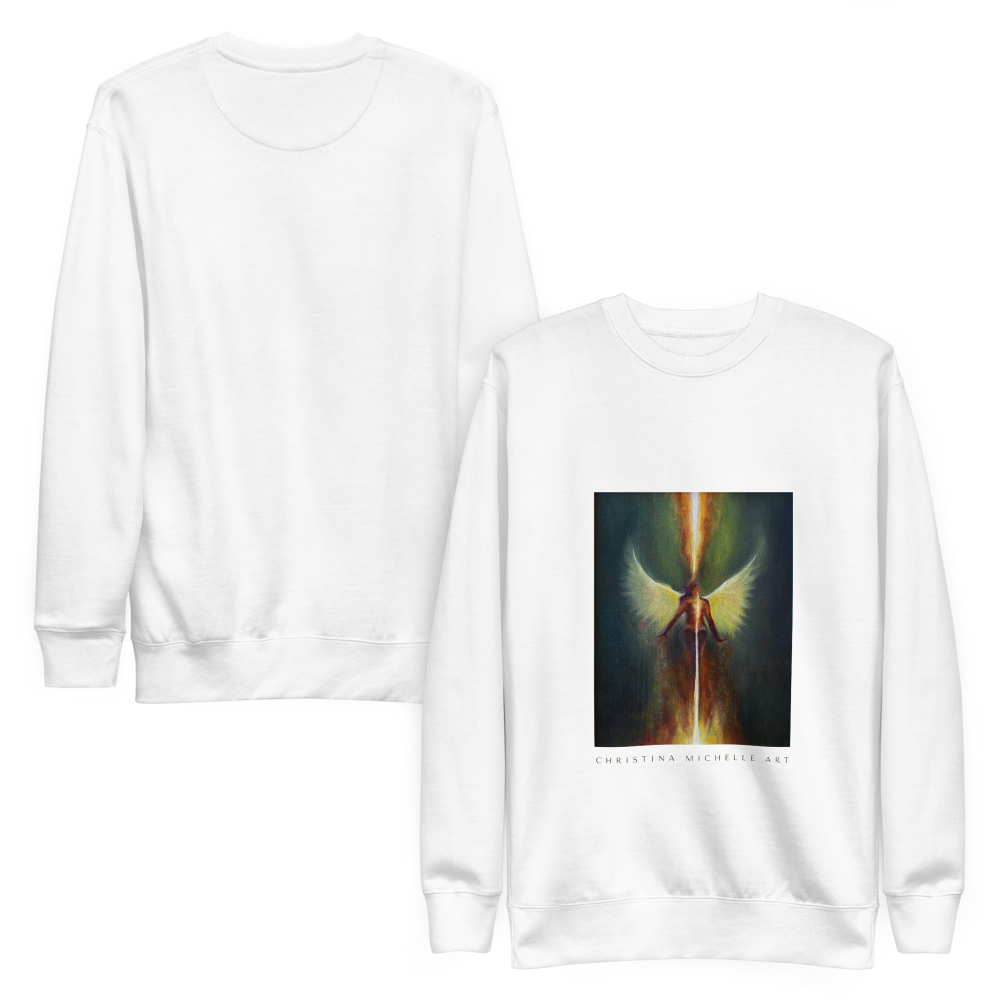 Rise Up- Unisex Cotton Crewneck Sweatshirt