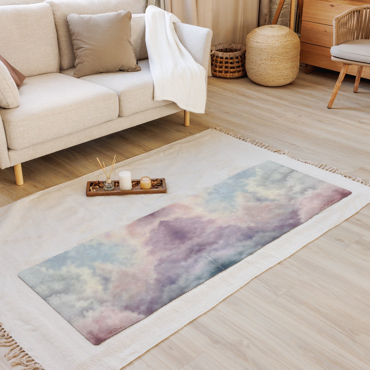 Opal Lights- Yoga mat