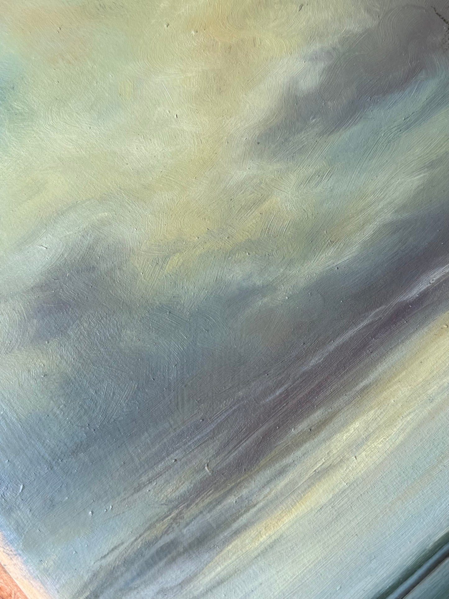 Drift- Original Oil on Wood Painting