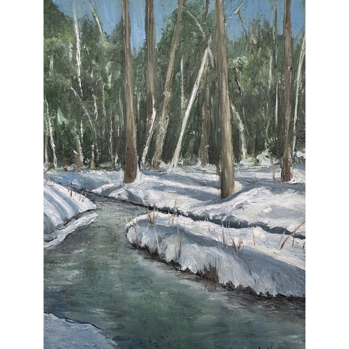 Beaver Brook- Original Oil Painting