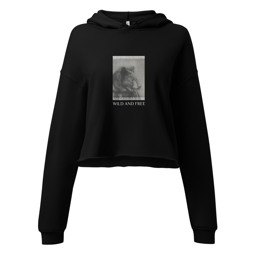 Bear Crop Hoodie