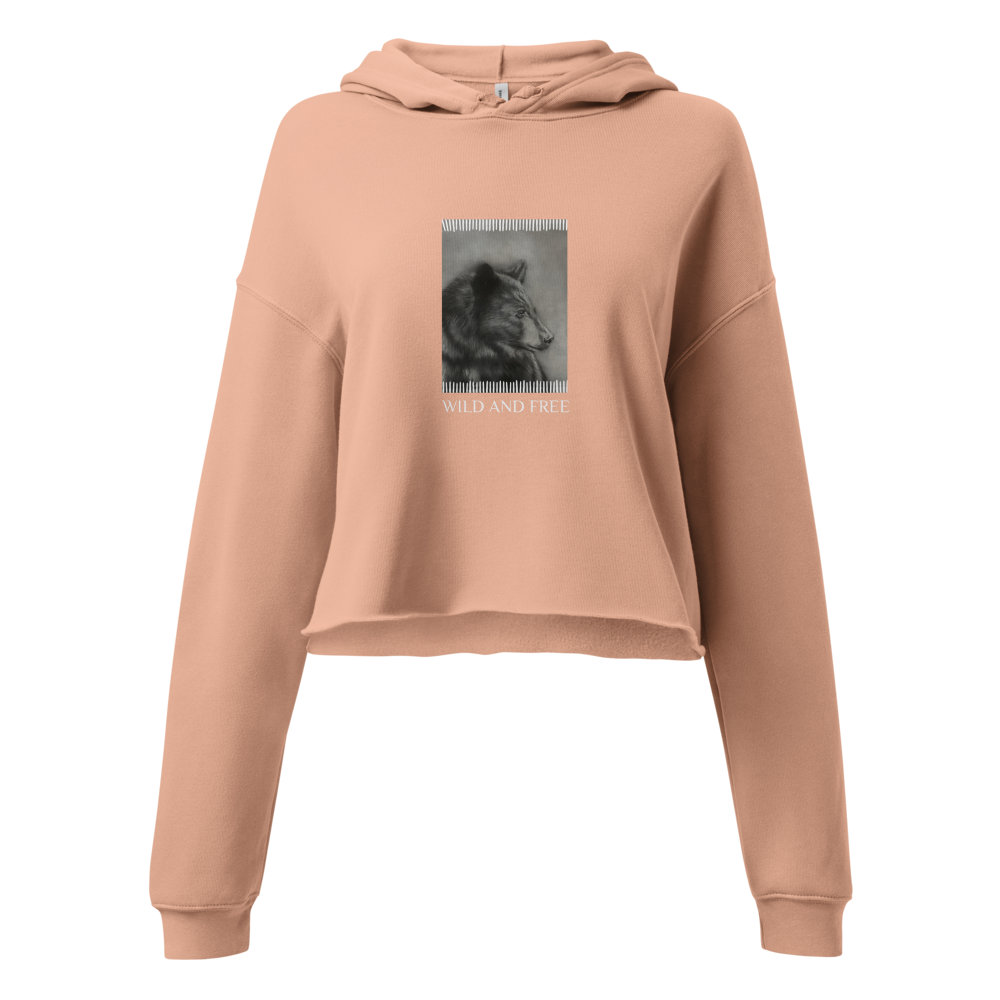 Bear Crop Hoodie